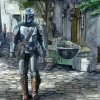 Star Wars: The Mandalorian - Mandalorian Welcome by Thomas Kinkade Poster (1280)