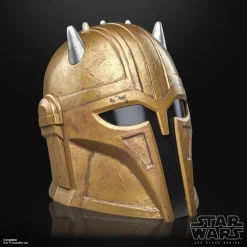 Star Wars: The Mandalorian - The Armorer Premium Electronic Helmet Black Series 1:1 Scale Life-Size Prop Replica