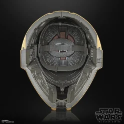 Star Wars: The Mandalorian - The Armorer Premium Electronic Helmet Black Series 1:1 Scale Life-Size Prop Replica