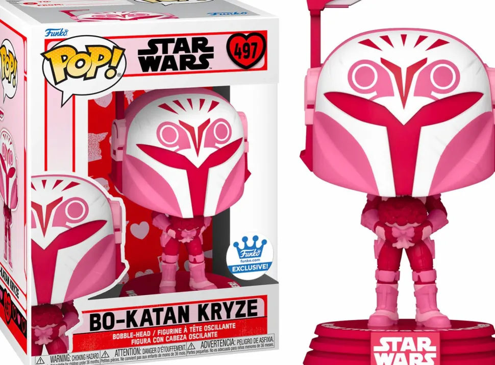 Star Wars: The Mandalorian - Bo-Katan Kryze Valentine’s Day Pop! Vinyl Figure (Funko / Popcultcha Exclusive)