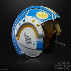 Star Wars: The Mandalorian - Carson Teva Helmet Black Series Premium Electronic 1:1 Scale Life-Size Prop Replica