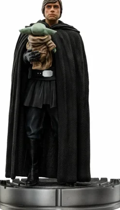 Star Wars: The Mandalorian - Luke Skywalker & Grogu 1/10th Scale Statue