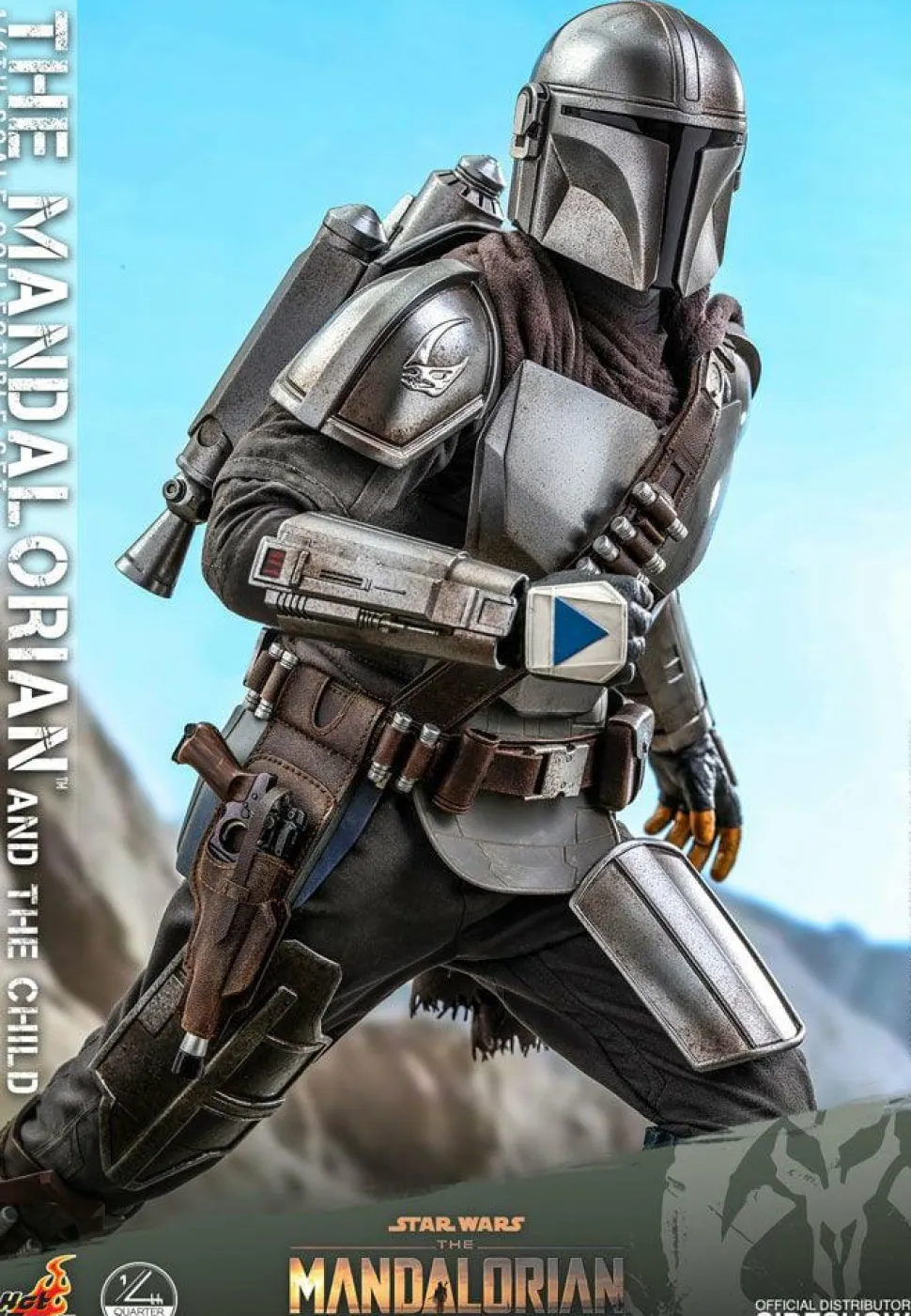Star Wars: The Mandalorian - The Mandalorian & The Child 1/4 Scale Hot Toys Action Figure 2-Pack (Int Sales Only)