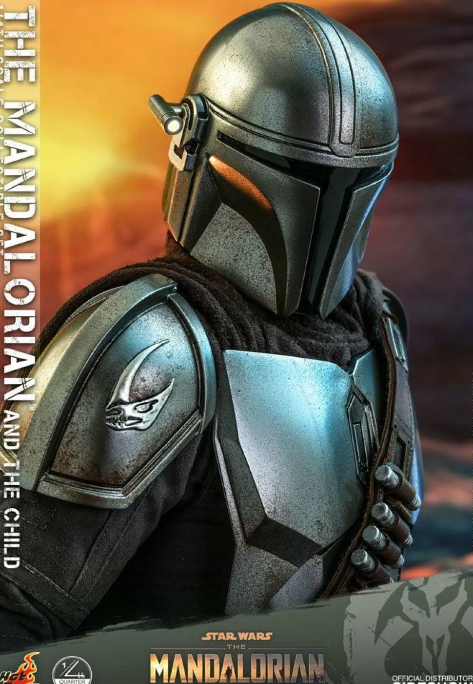 Star Wars: The Mandalorian - The Mandalorian & The Child 1/4 Scale Hot Toys Action Figure 2-Pack (Int Sales Only)