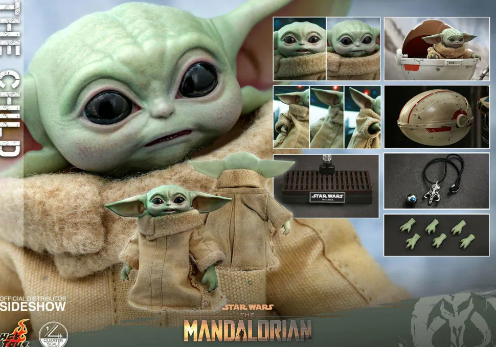 Star Wars: The Mandalorian - The Child 1/4 Scale Hot Toys Action Figure