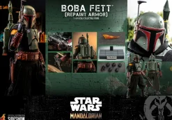 Star Wars: The Mandalorian - Boba Fett in Repaint Armor 1/6th Scale Hot Toys Action Figure