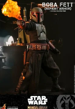 Star Wars: The Mandalorian - Boba Fett in Repaint Armor 1/6th Scale Hot Toys Action Figure