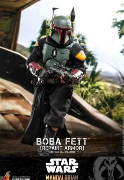 Star Wars: The Mandalorian - Boba Fett in Repaint Armor 1/6th Scale Hot Toys Action Figure