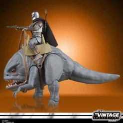 Star Wars: The Mandalorian - Blurrg & The Mandalorian (Arvala-7) Vintage Collection Kenner 3.75
