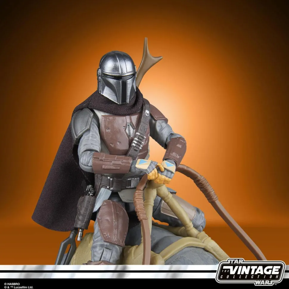 Star Wars: The Mandalorian - Blurrg & The Mandalorian (Arvala-7) Vintage Collection Kenner 3.75" Scale Action Figure 2-Pack