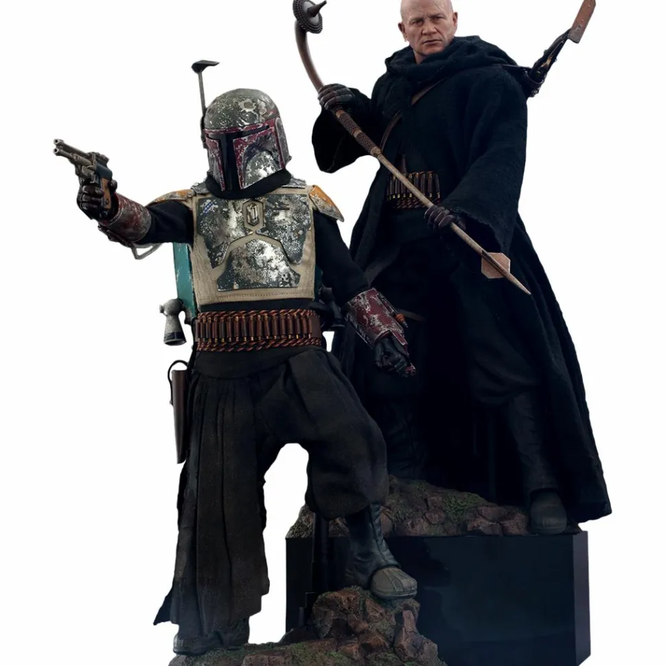 Star Wars: The Mandalorian - Boba Fett Deluxe 1/6th Scale Hot Toys Action Figure 2-Pack