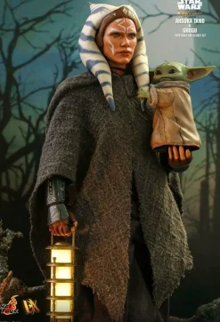 Star Wars: The Mandalorian - Ahsoka Tano & Grogu 1/6th Scale Hot Toys Action Figure 2-Pack