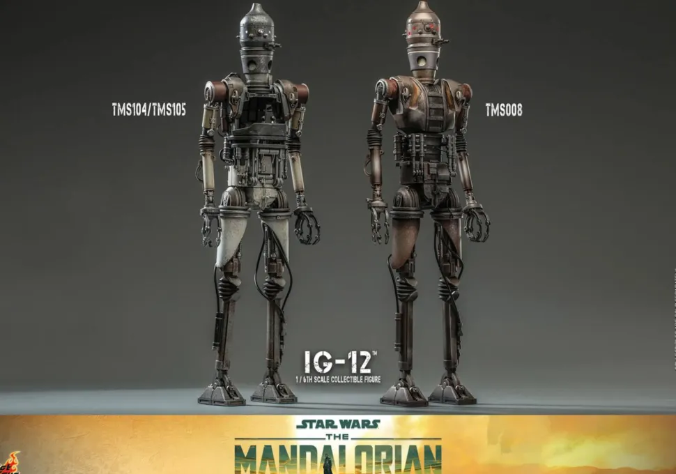 Star Wars: The Mandalorian - IG-12 1/6th Scale Hot Toys Action Figure