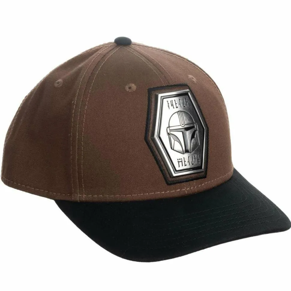 Star Wars: The Mandalorian - The Mandalorian Precurve Snapback Hat (One-Size)