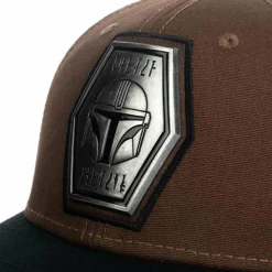 Star Wars: The Mandalorian - The Mandalorian Precurve Snapback Hat (One-Size)