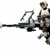 Star Wars: The Mandalorian - Scout Trooper with Speeder Bike 1/6th Scale Hot Toys Action Figure Set