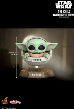 Star Wars: The Mandalorian - The Child with Hover Pram Cosbaby (S) Hot Toys Figure