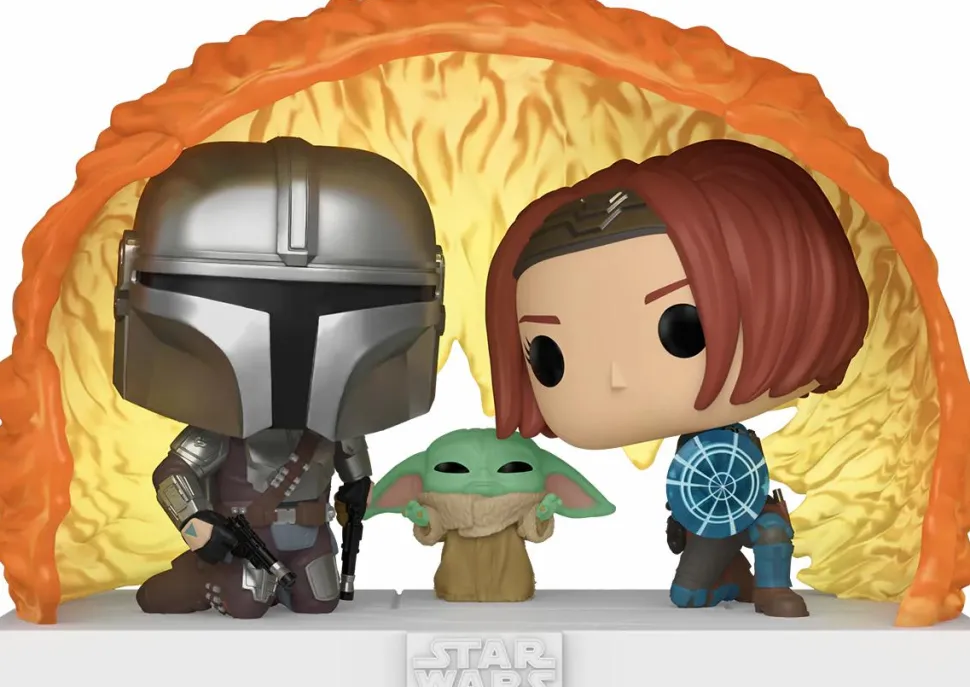 Star Wars: The Mandalorian - Grogu Force Barrier Pop! Moment Vinyl Figure