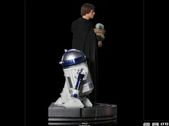 Star Wars: The Mandalorian - Luke Skywalker, R2-D2 & Grogu 1/4 Scale Legacy Statue