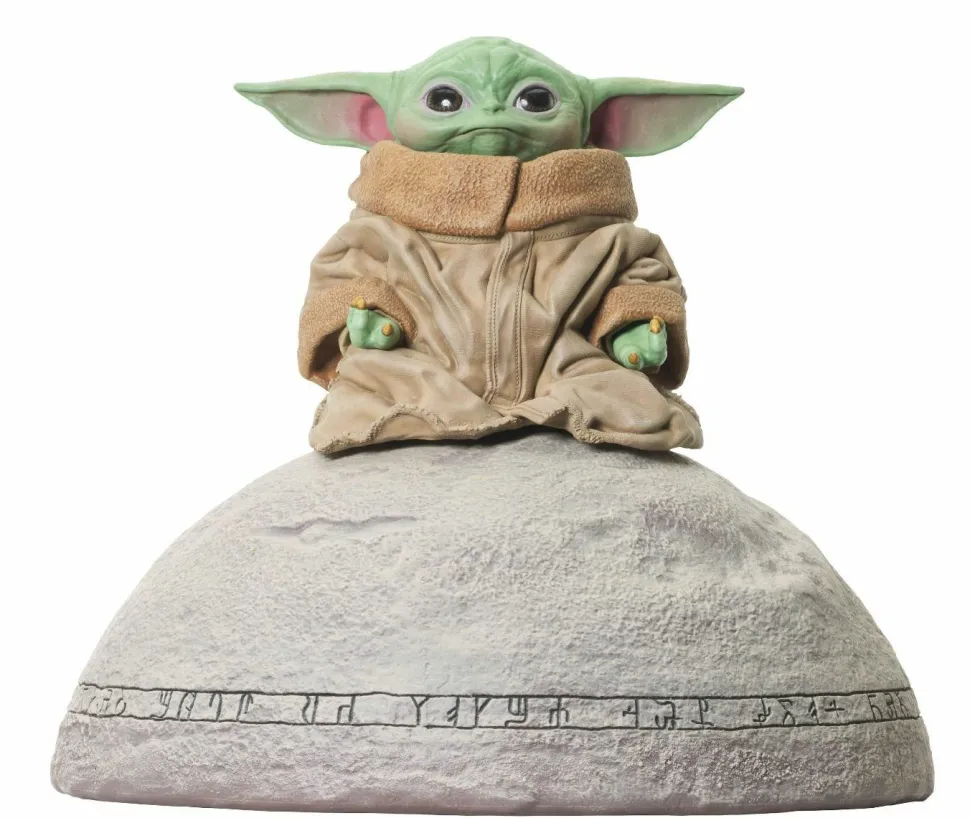 Star Wars: The Mandalorian - Grogu on Seeing Stone Milestones 1/6th Scale Statue