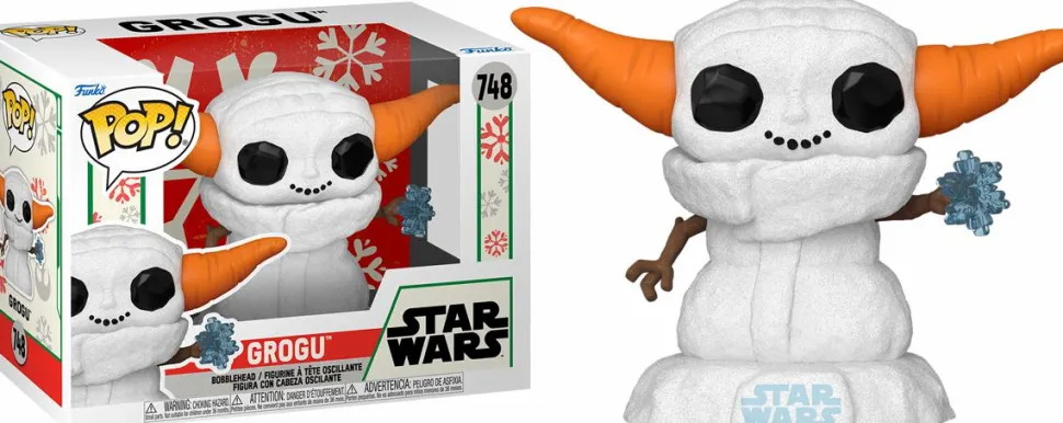 Star Wars: The Mandalorian - Snowman Grogu (Holiday) Pop! Vinyl Figure