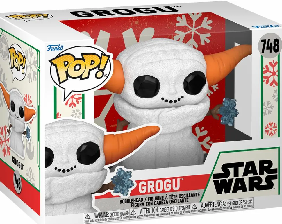 Star Wars: The Mandalorian - Snowman Grogu (Holiday) Pop! Vinyl Figure