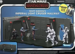 Star Wars: The Mandalorian - Moff Gideon’s Imperial Light Cruiser Hallway with Mandalorian Privateer Vintage Collection Kenner 3.75" Scale Action Figure Playset