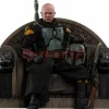 Star Wars: The Mandalorian - Boba Fett with Throne Deluxe 1/6th Scale Hot Toys Action Figure