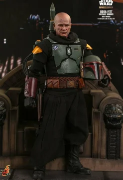 Star Wars: The Mandalorian - Boba Fett with Throne Deluxe 1/6th Scale Hot Toys Action Figure