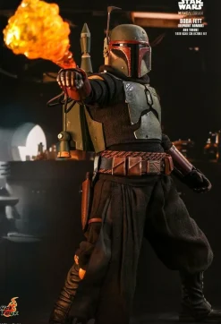 Star Wars: The Mandalorian - Boba Fett with Throne Deluxe 1/6th Scale Hot Toys Action Figure