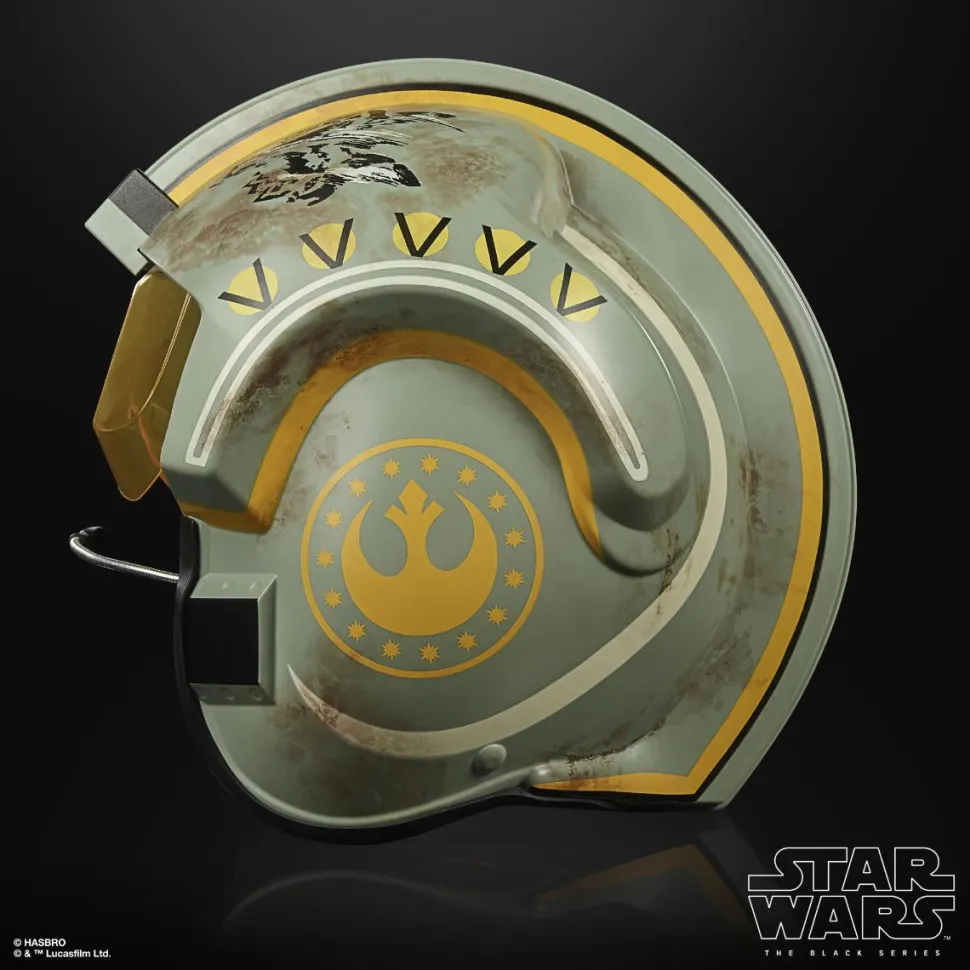 Star Wars: The Mandalorian - Trapper Wolf Helmet Black Series 1:1 Scale Life-Size Prop Replica