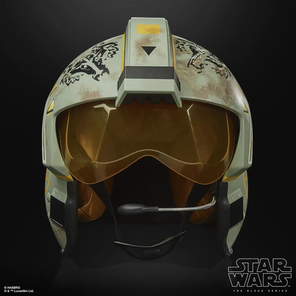 Star Wars: The Mandalorian - Trapper Wolf Helmet Black Series 1:1 Scale Life-Size Prop Replica
