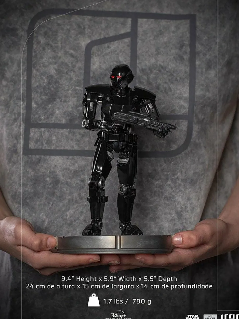 Star Wars: The Mandalorian - Dark Trooper 1/10th Scale Statue