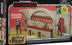 Star Wars: The Mandalorian - Nevarro Cantina with Imperial Death Trooper (Nevarro) Vintage Collection 3.75” Scale Action Figure Diorama Playset