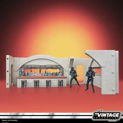 Star Wars: The Mandalorian - Nevarro Cantina with Imperial Death Trooper (Nevarro) Vintage Collection 3.75” Scale Action Figure Diorama Playset