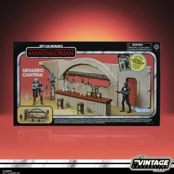 Star Wars: The Mandalorian - Nevarro Cantina with Imperial Death Trooper (Nevarro) Vintage Collection 3.75” Scale Action Figure Diorama Playset