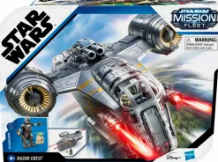 Star Wars: The Mandalorian - Razor Crest Mission Fleet 13” Action Figure Playset