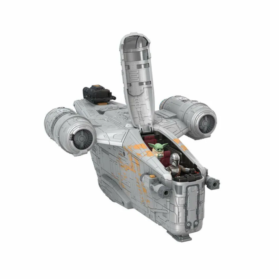 Star Wars: The Mandalorian - Razor Crest Mission Fleet 13” Action Figure Playset