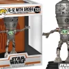 Star Wars: The Mandalorian - IG-12 with Grogu Deluxe Pop! Vinyl Figure
