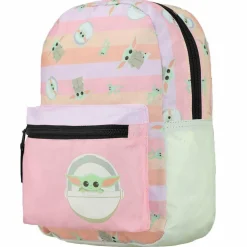 Star Wars: The Mandalorian - Grogu (The Child) Pastel 11” Nylon Mini Backpack