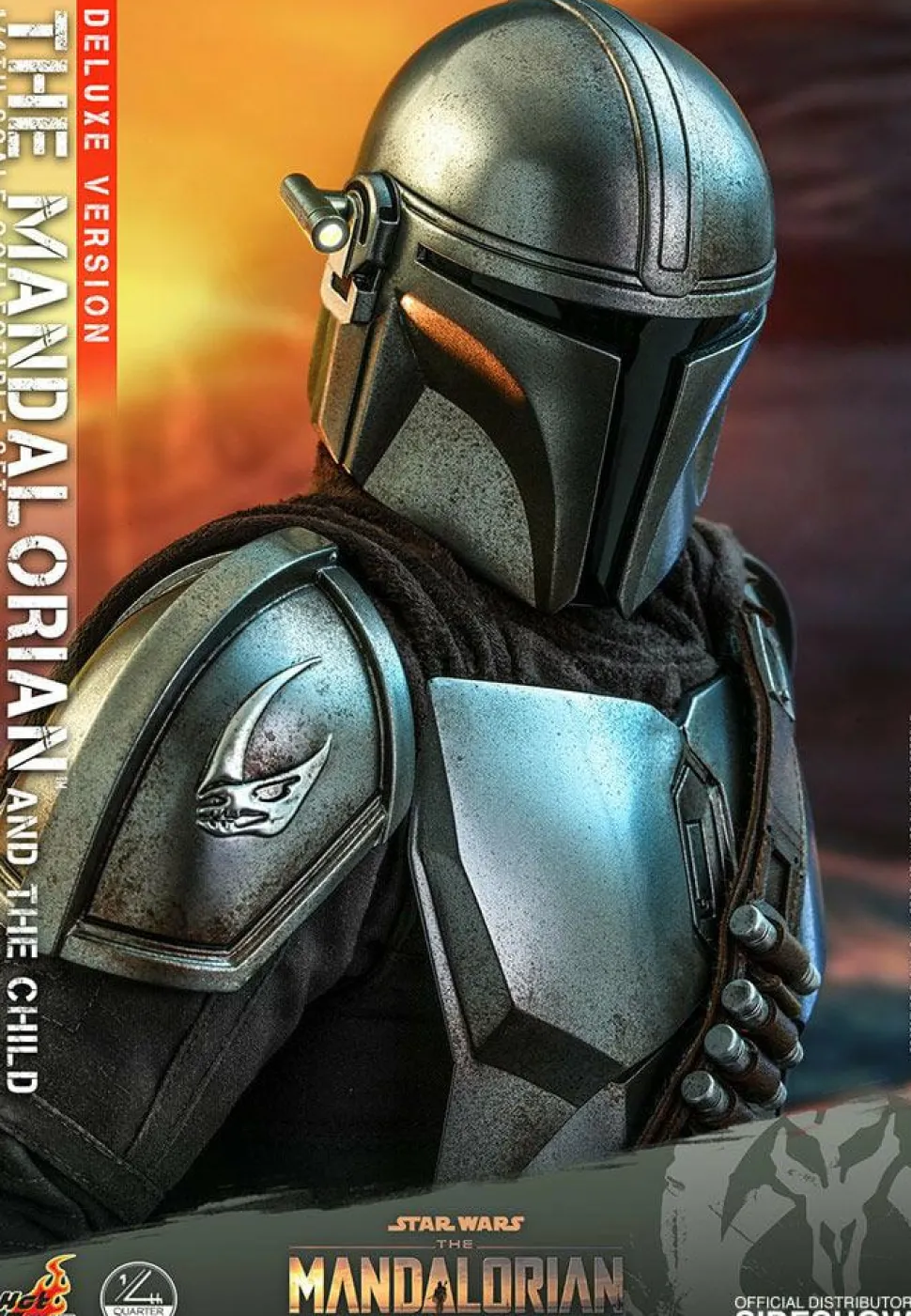 Star Wars: The Mandalorian - The Mandalorian & The Child Deluxe 1/4 Scale Hot Toys Action Figure 2-Pack (Int Sales Only)