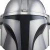 Star Wars: The Mandalorian - The Mandalorian Premium Electronic The Black Series 1:1 Scale Life-Size Helmet Replica