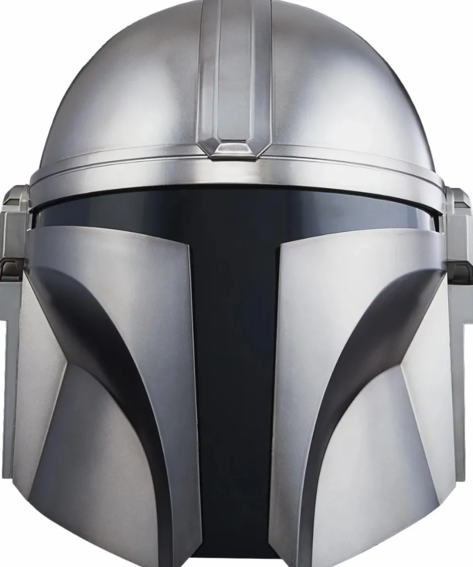 Star Wars: The Mandalorian - The Mandalorian Premium Electronic The Black Series 1:1 Scale Life-Size Helmet Replica