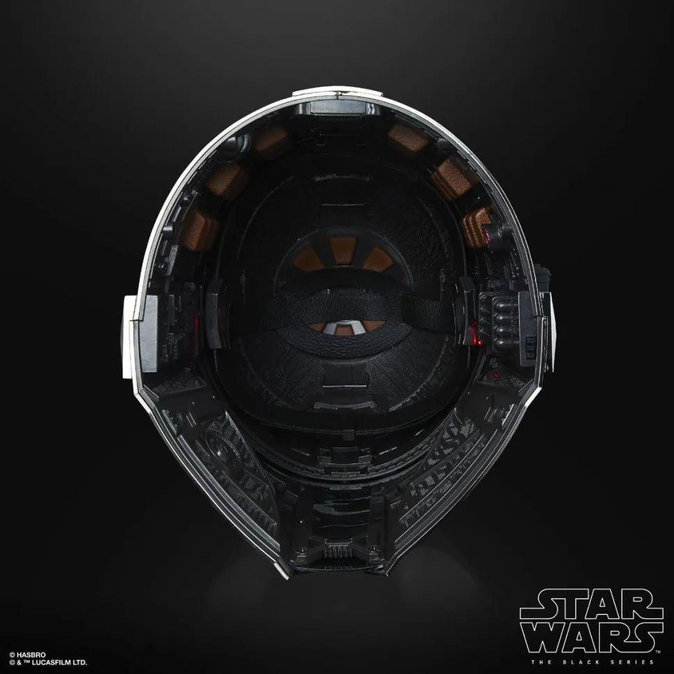 Star Wars: The Mandalorian - The Mandalorian Premium Electronic The Black Series 1:1 Scale Life-Size Helmet Replica