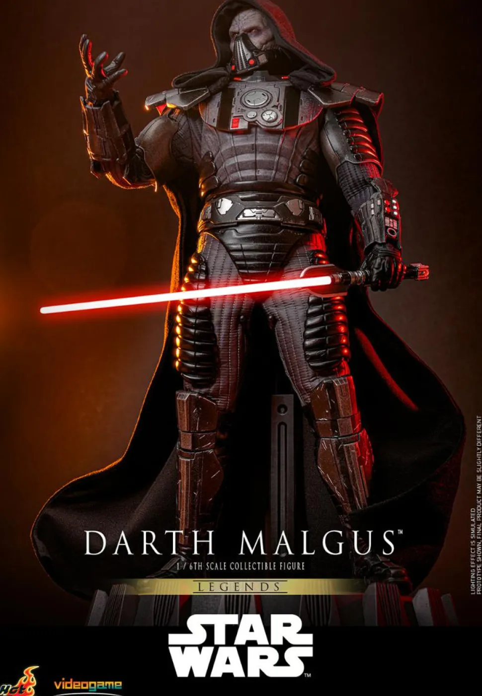 Star Wars: The Old Republic - Darth Malgus (Legends) 1/6th Scale Hot Toys Action Figure