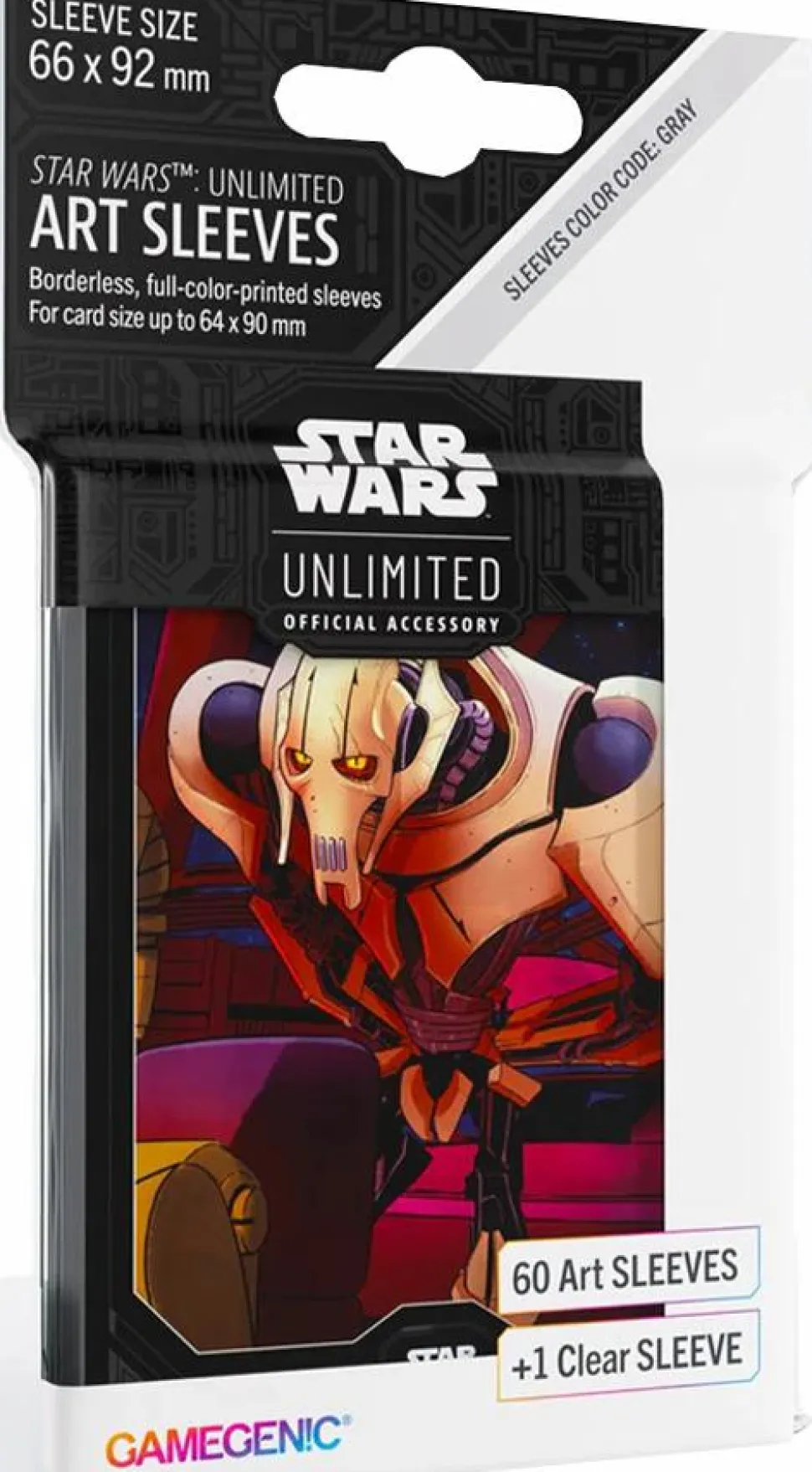 Star Wars: Unlimited - General Grievous Standard Deck Protector Sleeves (60 Count)
