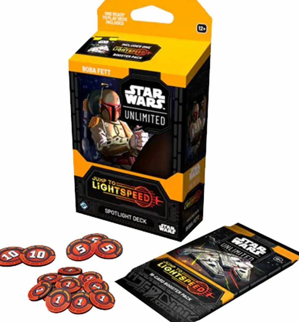 Star Wars: Unlimited - Jump to Lightspeed Boba Fett Spotlight Deck
