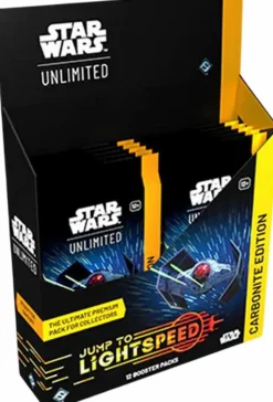 Star Wars: Unlimited - Jump to Lightspeed Carbonite Edition Booster Box (Display of 12)