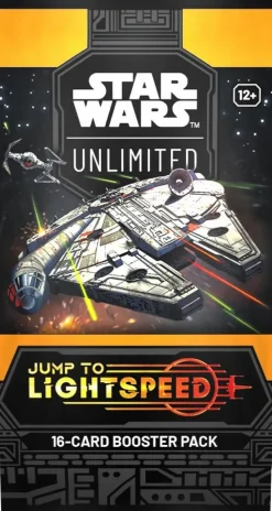 Star Wars: Unlimited - Jump to Lightspeed Booster Pack (16 Cards)