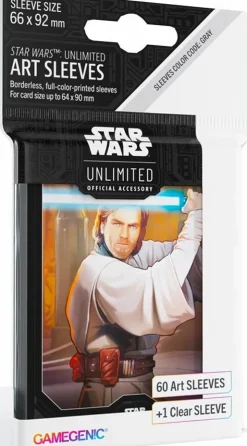Star Wars: Unlimited - Obi-Wan Kenobi Standard Deck Protector Sleeves (60 Count)